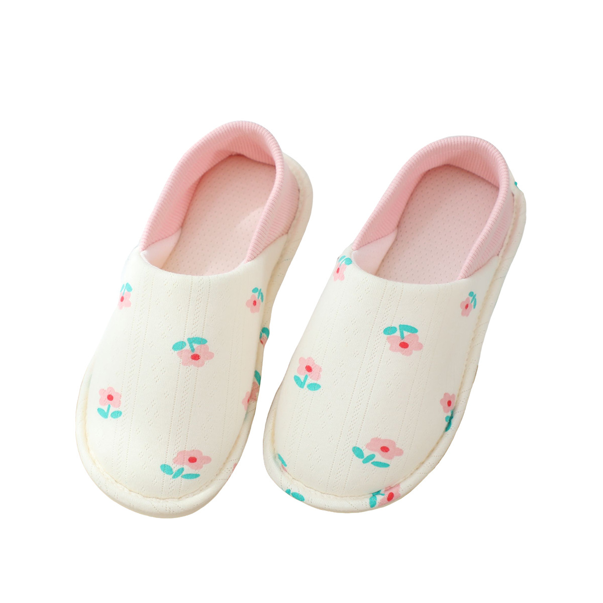 confinement shoes heel wrap platform type non-slip indoor home spring and autumn lightweight breathable maternal slippers