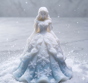 Molde <span class=keywords><strong>de</strong></span> Silicona Personalizado <span class=keywords><strong>de</strong></span> Princesa <span class=keywords><strong>de</strong></span> Nieve para Velas, Jabones Artesanales, Resina, Manualidades, Fabricación <span class=keywords><strong>de</strong></span> Velas Aromáticas, Venta al por Mayor, OEM, ODM - Product Image 2