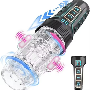 Masturbador de Copa TPE de Gran Venta para Hombres, Masajeador de Pene Eléctrico con Vibración Real, Juguete Sexual, Bomba para Pene - Product Image 4