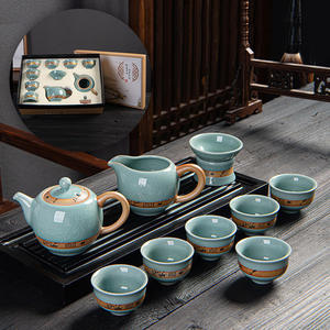 Pánico compra chino tradicional estilo Simple horno hogar Color sólido <span class=keywords><strong>tetera</strong></span> de cerámica con el precio más bajo - Product Image 3