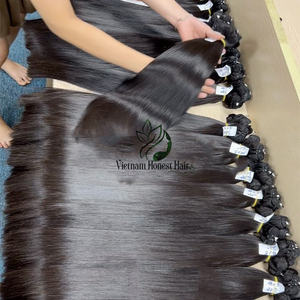 Extensions de cheveux humains vietnamiens Différents styles, y compris vague naturelle Afro Curl lâche os profond cuticule droite-Drop Shipping - Product Image 1