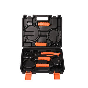 Jeu universel de 5 clés à filtre pivotantes pour voiture Outil de filtre à huile pour voiture Outils de réparation de voiture en acier inoxydable - Product Image 1