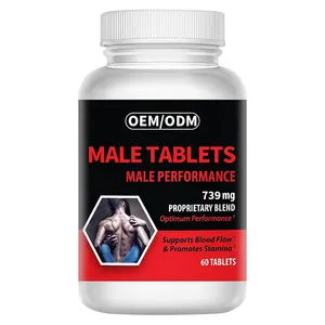 Vente d'usine Maca Comprimés Pour Homme Fertilité Capsules Boost Énergie Endurance Performance & Passion Pilules d'amélioration pour les hommes