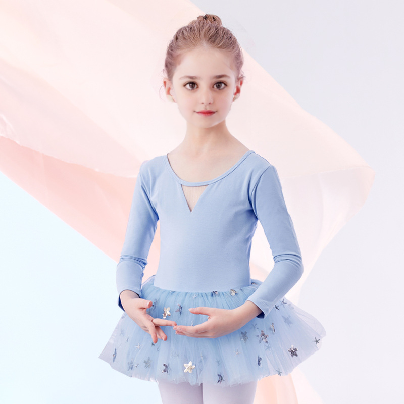 Bleu manches longues