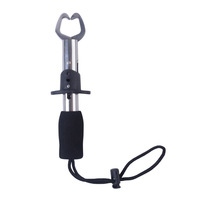 Pince de pêche multifonctionnelle avec balance et mètre de mesure ; Pince de pêche en acier inoxydable pour leurres ; Pince de pêche à clipser