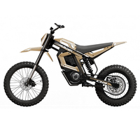 Moto électrique tout-terrain puissante avec moteur de 6000 W de puissance de pointe, vitesse de 80 km/h, longue autonomie, avec écran LCD