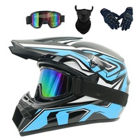 Casque de moto intégral tout-terrain casque de course de moto pour les quatre saisons