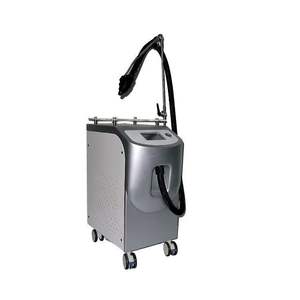 Système de refroidissement de la peau à air froid portable à 9 niveaux 1200W en plastique debout - Équipement de beauté de salon pour l'élimination des tatouages et le soulagement de la douleur - Product Image 2