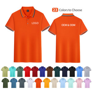 190GSM Estándar Deluxe Camiseta LOGO Personalizado Ropa de Trabajo Fabricante de camisas Polo para hombres - Product Image 3