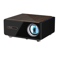 El más nuevo Proyector 600 Ansi Lumens Smart Android 9,0 Home Theater Auto Electric Focus Holograma Proyector 4K Teléfono móvil