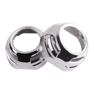 Sanvi 3 Inch Chrome Color LED Projector Lens Kits Car Light Parts Shrouds Cover for Auto Lighting Accessories Part - Product Image 4