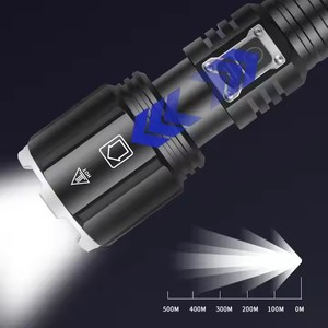 New 3000lumen <strong>Most</strong> <strong>Powerful</strong> <strong>Flashlight</strong> Rechargeable LED Torch Light XHP160 High Power Led <strong>Flashlights</strong> TYPE-C Tactical Lantern - Product Image 3