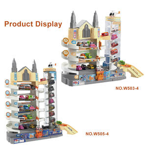 Parcheggio Urbano a Sei Piani Personalizzato, Sfida Avventurosa, Pista Multilivello, Giocattolo Educativo per Ragazzi, Regalo Auto - Product Image 6