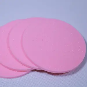 Panneau de mousse en papier recyclé rose de taille personnalisée, matériau en PU de 2mm moulé et coupé sur commande