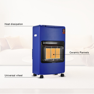 Calentador de Gas Portátil para Sala de Estar, Cerámico Infrarrojo, con Diseño Móvil y Servicio OEM - Product Image 3