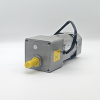 Moteur à engrenages monophasé 220V AC avec réducteur de vitesse, contrôle de vitesse, 120W 180W 200W 250W, efficacité IE3, boîtier en alliage d'aluminium, IP55