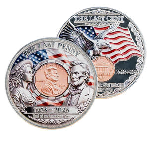 Gedenkmünze 1793-2025 Ende eines Zeitalters Metallkunsthandwerk Sammlerstück Geschäftsgeschenk Souvenir - Product Image 1