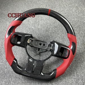 Volante de fibra de carbono para Jeep Wrangler Sahara Compass Grand <span class=keywords><strong>Cherokee</strong></span> Camping gratis 2010-2020 accesorios para automóviles personalizados - Product Image 3