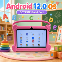Tablette éducative pour enfants de 7 pouces, Android 12, nouveau design, 2 Go de RAM, 32 Go de stockage, tablette éducative pour enfants, tablette pour enfants