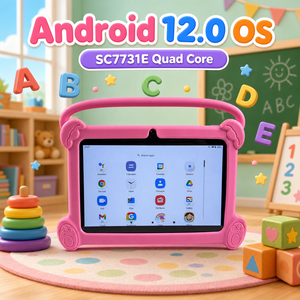 Tablette éducative pour enfants de 7 pouces, <span class=keywords><strong>Android</strong></span> <span class=keywords><strong>12</strong></span>, nouveau design, 2 Go de RAM, 32 Go de stockage, tablette éducative pour enfants, tablette pour enfants - Product Image 2
