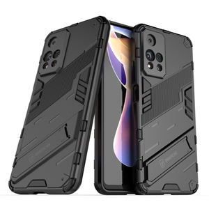 <span class=keywords><strong>Funda</strong></span> Protectora para <span class=keywords><strong>Xiaomi</strong></span> Redmi Note <span class=keywords><strong>11</strong></span> Pro, Diseño Punk Armor 2 en 1, PC + TPU, Antigolpes, con Soporte Invisible, Venta al Por Mayor - Product Image 1