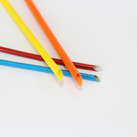 Manchon en fibre de verre enduit de silicone résistant aux hautes températures pour la protection de faisceaux de câbles