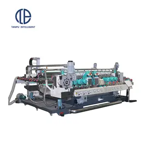 High-end fully automatic glass edging machines Suitable for cookware glass lids Simple to operate glass double edging machine