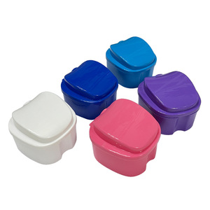 Xuanyang <b>Denture</b> Case Portable Storage <b>Box</b> For Cleaning And Care Adult Use - Product Image 4