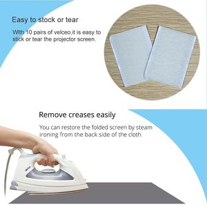 <span class=keywords><strong>Écran</strong></span> de projection 60/72/84/100/<span class=keywords><strong>120</strong></span> <span class=keywords><strong>pouces</strong></span> <span class=keywords><strong>en</strong></span> tissu réfléchissant pour cinéma maison 16:9 mural - Product Image 6