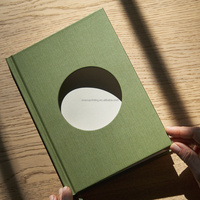 Impression personnalisée couleur verte forêt naturelle rapidement journal quotidien manifeste carnets de journaux pour choisir votre propre chemin de journal