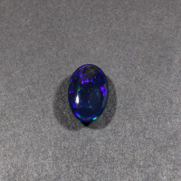 Cabochon ovale en opale noire naturelle de haute qualité 15X10MM 4.50Cts 1 pièce pierre précieuse pour la fabrication de bijoux au prix de gros