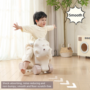 Trieratoप्स खिलौना प्लास्टिक के पहिए 2-इन-1 टॉडलर राइड-ऑन-टू-इन-1 टॉडलर राइड-ऑन-2 + - Product Image 5