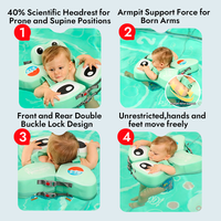 Bouée de bain non gonflable WaterDream pour bébé, bouée flottante EPE, 0-36 mois, aide à la natation pour nouveau-né, écologique, portable, flotteur de sécurité pour piscine