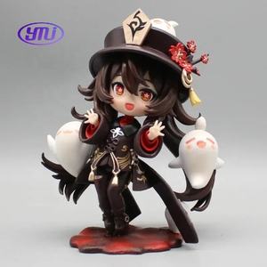 Venta al por mayor juego Genshined Impact <span class=keywords><strong>Ganyu</strong></span> Hutao estatua de dibujos animados PVC figura muñeca colección juguetes regalo para niños Anime figuras de acción - Product Image 2