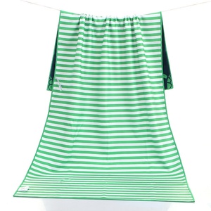 Serviette de plage de haute qualité 100% polyester, séchage rapide, sportive, moderne, personnalisée, surdimensionnée, impression par sublimation couleur intégrale - Product Image 5