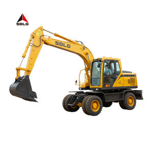 Excavadora de Ruedas SDLG E7150F Nueva de 15 Toneladas, Mini Excavadora Hidráulica, Excavadoras Chinas con Ruedas, Excavadora Usada de China - Product Image 5