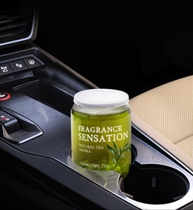 Diffuseur de parfum solide sans alcool pour voiture, parfum thé, ornement aromathérapie, désodorisant longue durée pour véhicule - Product Image 5