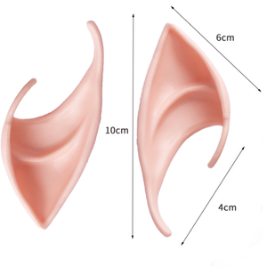 Orejas de Elfo de Látex con Punta Suave para Cosplay, Disfraz de Hada, Accesorio de Mascarada para Halloween, Orejas de <span class=keywords><strong>Vampiro</strong></span> - Product Image 2