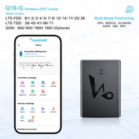 Tracelink - Rastreador GPS 4G LTE WiFi Inalámbrico Portátil para Vehículos, con Batería de 10000 mAh de Larga Duración, Localización en Tiempo Real, Magnético, GSM/GPRS/LBS