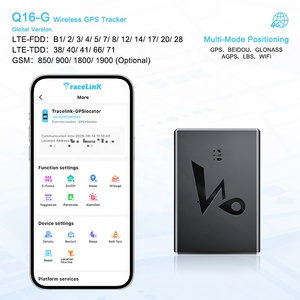 Traceur GPS portable sans fil 4G LTE WiFi Tracelink 10000mAh à longue autonomie, suivi en temps réel des actifs et des flottes de véhicules GSM/GPRS/LBS magnétique - Product Image 1