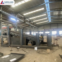 Sanlian SL-BC pemisah balistik, peralatan penyortir kertas limbah, layar memantul, kertas Film plastik, Motor tanaman pemisah