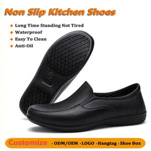 Kitchen <strong>Cloggs</strong> Waterproof Anti-Oil Easy to Clean Long Time Standing Not Tired Restaurant Shoes Food Production Worker Boots - Product Image 1