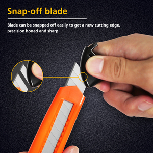 Zhengye Chất Lượng Cao 18Mm Sk2 Lưỡi Thép Bền Snap Dao Với Công Nghiệp Cấp An Toàn Tiện Ích Dao - Product Image 5