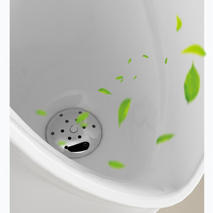 Bán buôn hiện đại gốm tủ quần áo nước thường vụ nơi để tiểu tự động cảm biến Đỏ bừng treo tường WC phòng tắm người đàn ông nơi để tiểu - Product Image 6