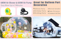 Saut Photos Décorations Air Portable Partie En Plein Air Avec Des Ballons Enfants Dôme Gonflable Jardin Ballon Tente Gonflable Bulle Maison