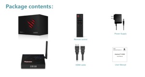 Hutron AVS2 VP9 4K Smart <span class=keywords><strong>TV</strong></span> Box Allwinner H618 Quad Core 2GB 16GB Android 12 WiFi6 Tarjeta TF Personalizada USB 3 Puertos - Product Image 3