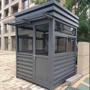 Casetta Mobile Rettangolare per <span class=keywords><strong>Guardia</strong></span> <span class=keywords><strong>di</strong></span> Sicurezza, Sala <span class=keywords><strong>di</strong></span> Servizio Comunitaria, Container per Esterni con Ventilazione Direzionale, Casetta per Parcheggio - Product Image 1