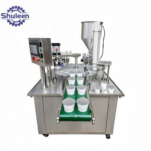 Machine automatique de mise en blister pour confitures, machine de scellage rotative de qualité alimentaire pour sauce tomate, machine de remplissage et de scellage de capsules <span class=keywords><strong>Nespresso</strong></span> - Product Image 1