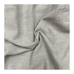 A192 # Algodón de lino de alta densidad Tela de algodón y lino suave y delgada para ropa Camisas y faldas - Product Image 1