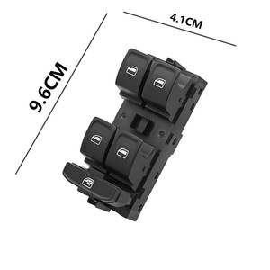 Interruptor de Botón para Elevalunas Eléctrico 6V1959857A Compatible con Volkswagen Skoda Fabia, Nuevo y Usado para Fines de Fabricación - Product Image 3